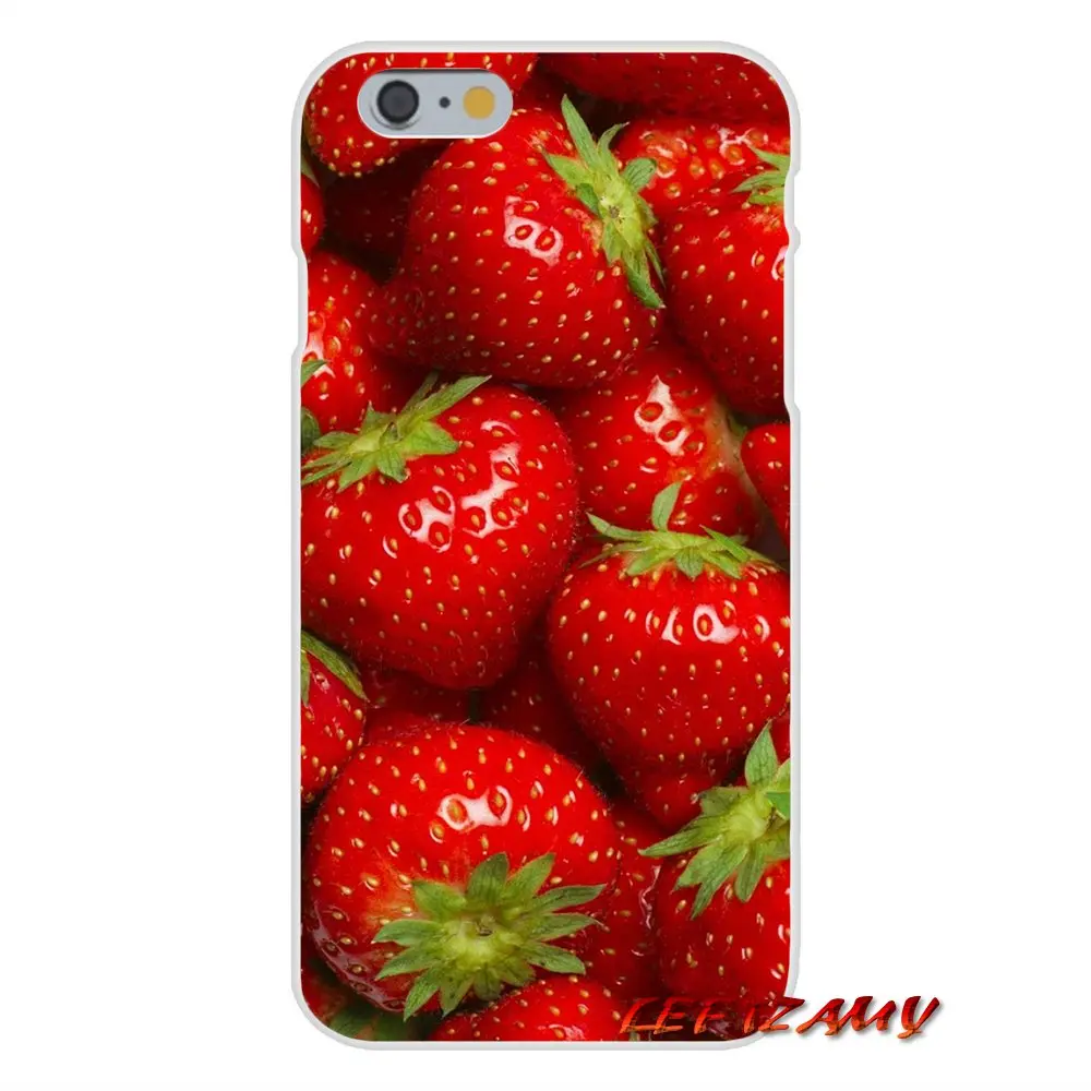 Для sony Xperia Z Z1 Z2 Z3 Z4 Z5 компактный M2 M4 M5 E3 T3 XA Aqua Прекрасный Клубника Litchi вишня киви