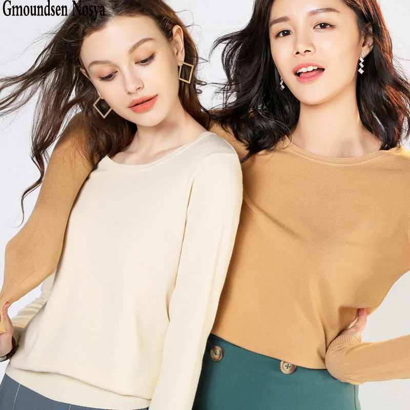 

2020 new sweater women pullover women Round neck Cashmere sweater fashion sweaters winter clothes women knitted sweater Wild