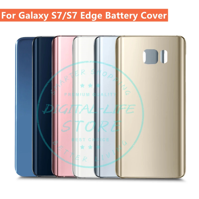 Для samsung Galaxy S7 G930/S7 Edge G935 стекло задняя крышка батарейного отсека 3 м клей Замена Ремонт Запасные части