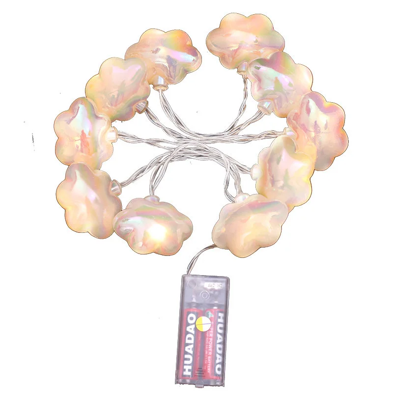 Гирлянда Festoon Cloud гирлянда 5 м 40 светодиодов на батарейках для дома украшения