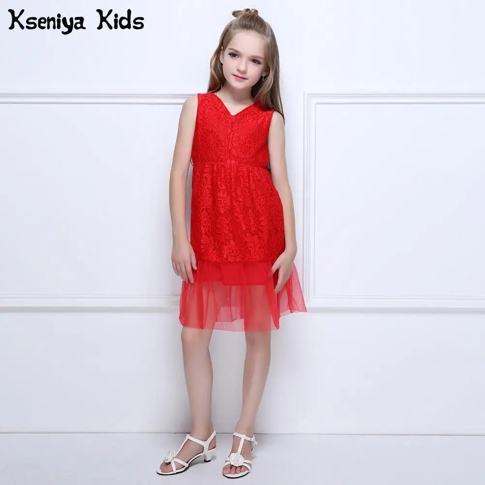 Kseniya Kids/платья с принтом для больших и маленьких девочек; сезон осень-зима; двухслойное платье принцессы с бабочкой для девочек с лентами; Возраст 2-10 лет