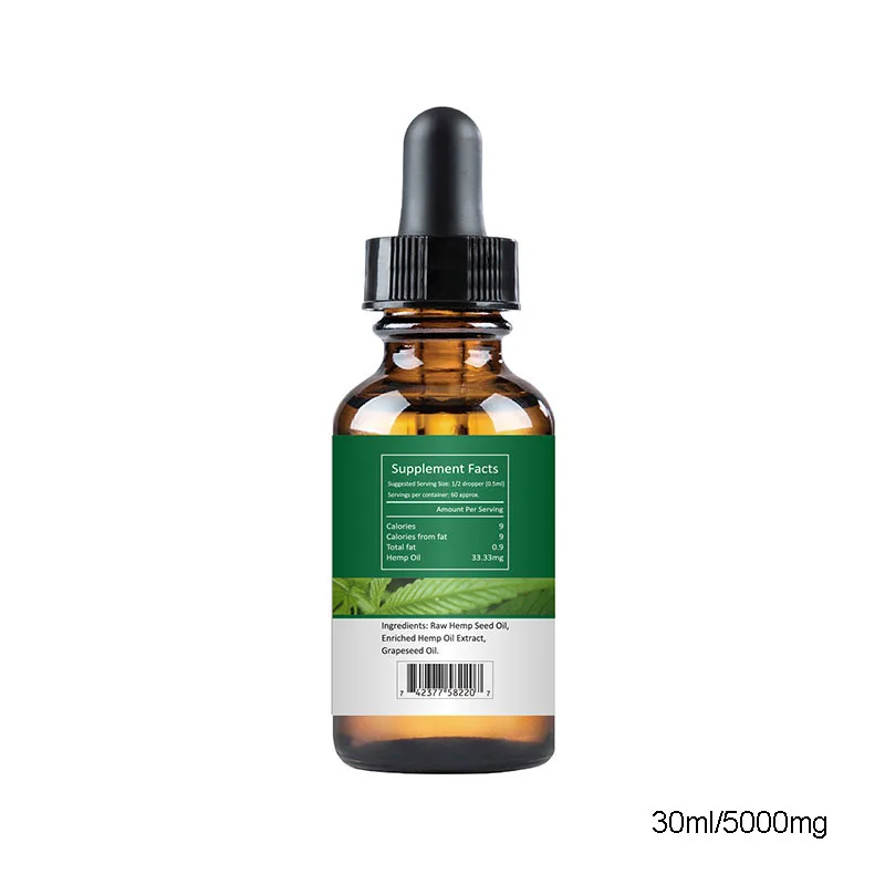 Горячая продажа эфирное масло семян конопли снимает стресс боль уход Спящая