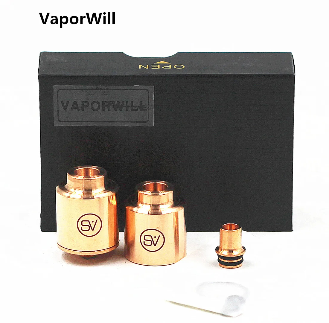 SV RDA 24 мм Ремонтопригодный капельный распылитель DIY нагревательная катушка Vape мех