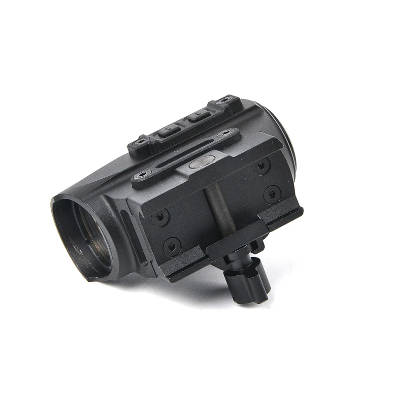 

1.5 MOA Red Dot Sight 10 Brightness Settings Tactical with Riser Mount fit 20MM QD Picatinny Rail for Hunting Scopes