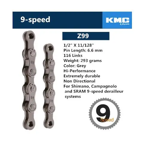 Z99 KMC MTB цепь для дорожного велосипеда X8 X9 X9sl X10 X10sl X11SL для детей 8, 9, 10, 11, S Скорость 116L серебряная с золотом цепь светильник гоночные велосипедные аксессуары - Цвет: Z99