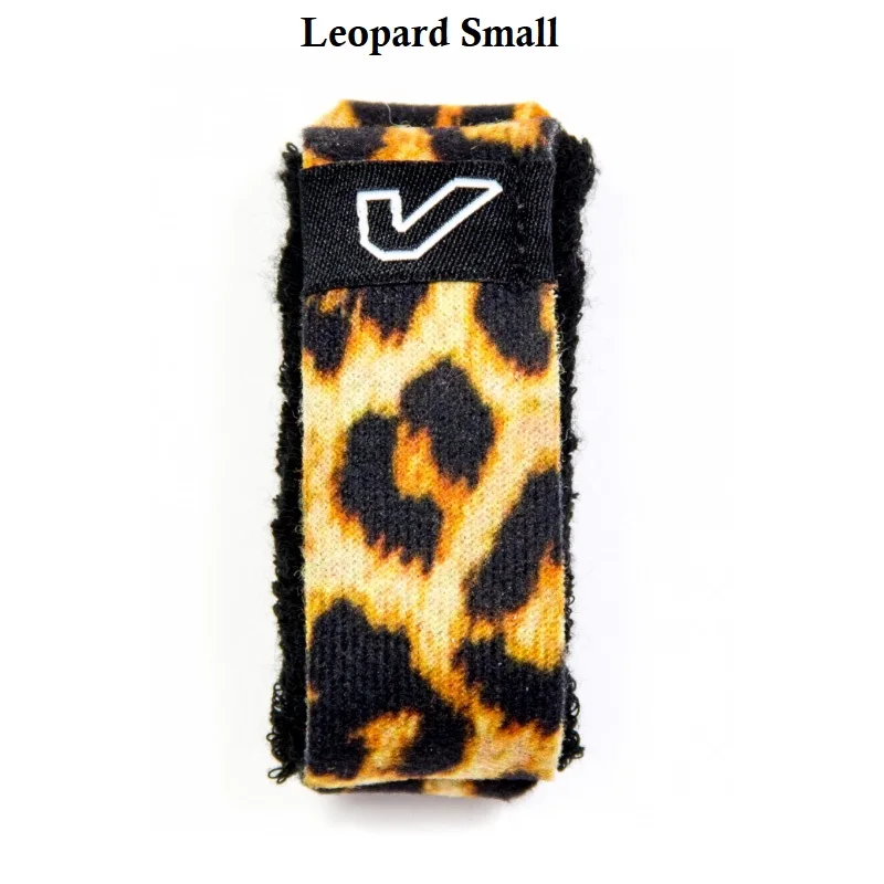 Leopard Small Gruv gear FretWraps струнные гасители струнные мутеры для бас-гитары, акустической гитары, укулеле, одна упаковка с множеством цветов - Цвет: Leopard Small