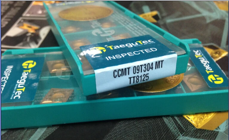 

Токарный станок Taegutec CCMT09T304MT TT8125, твердосплавные вставки CCMT 09T304 MT TT8125