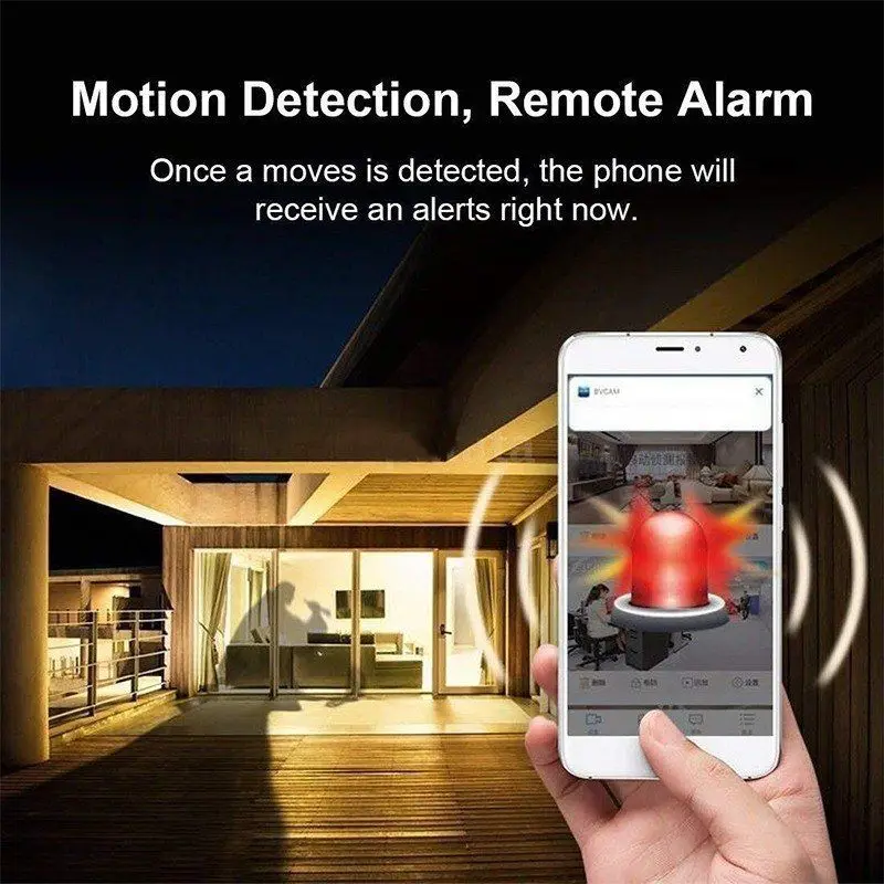 Мини HD 1080P интеллектуальная Магнитная камера наблюдения беспроводная Wi-Fi IP