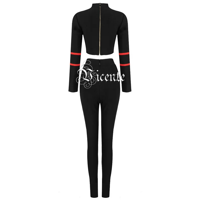 VC 2020 Новое поступление набор из двух предметов с цветными блоками сетчатый