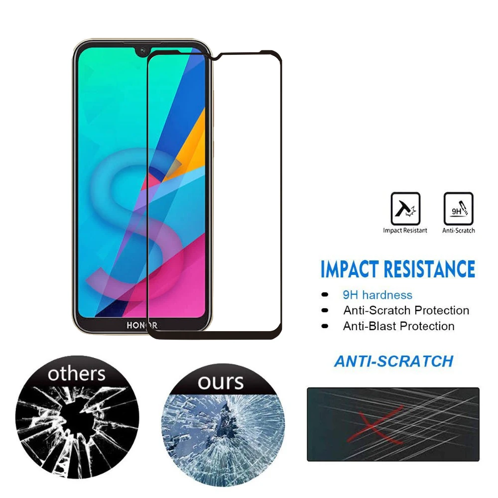Для Honor 8a 8 S 8x Honor8S Honor8A Honor8X защитная пленка из закаленного стекла для huawei Honor 8 S X 8apro