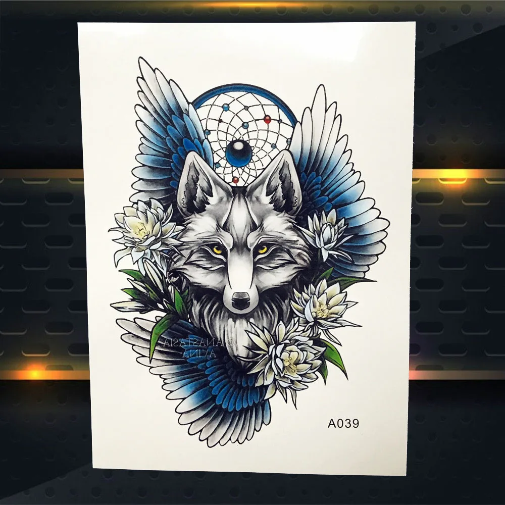 Хэллоуин Праздник разрабатывает Временные татуировки для мужчин тело