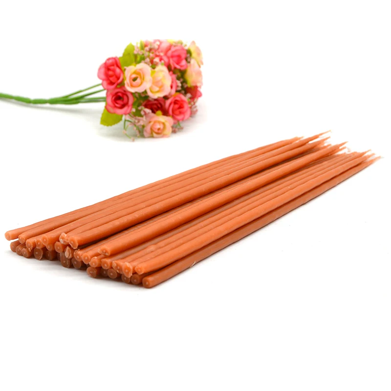 33 шт./лот длинный карандаш безопасное пламя Иерусалим Менора палочки свечи