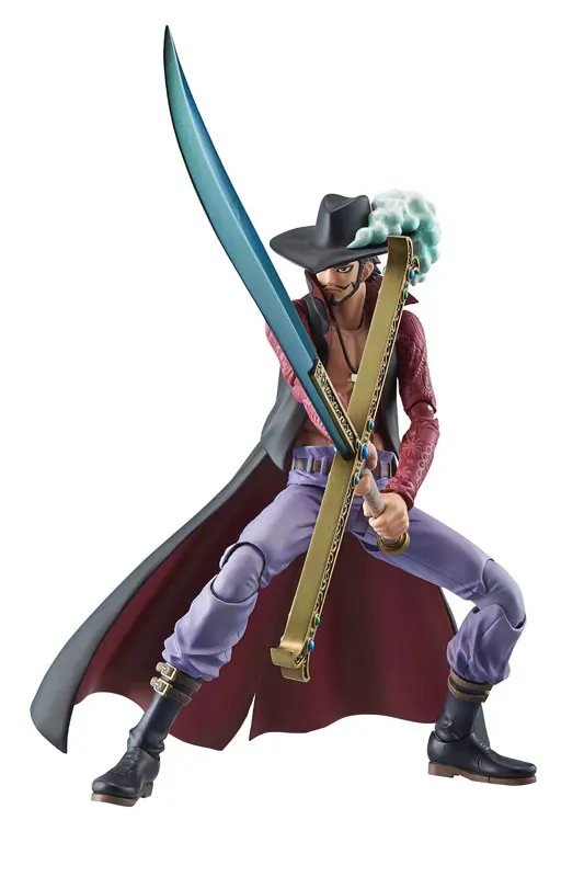 100% Оригинальные экшн фигурки MegaHouse с переменными героями VAH Dracule Mihawk из ONE PIECE|dracule