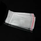 Прозрачные пластиковые пакеты 100 шт., полипропиленовые пакеты разных размеров с самоклеящимся уплотнением, пакеты для конфет, подарочные пакеты и мешочки