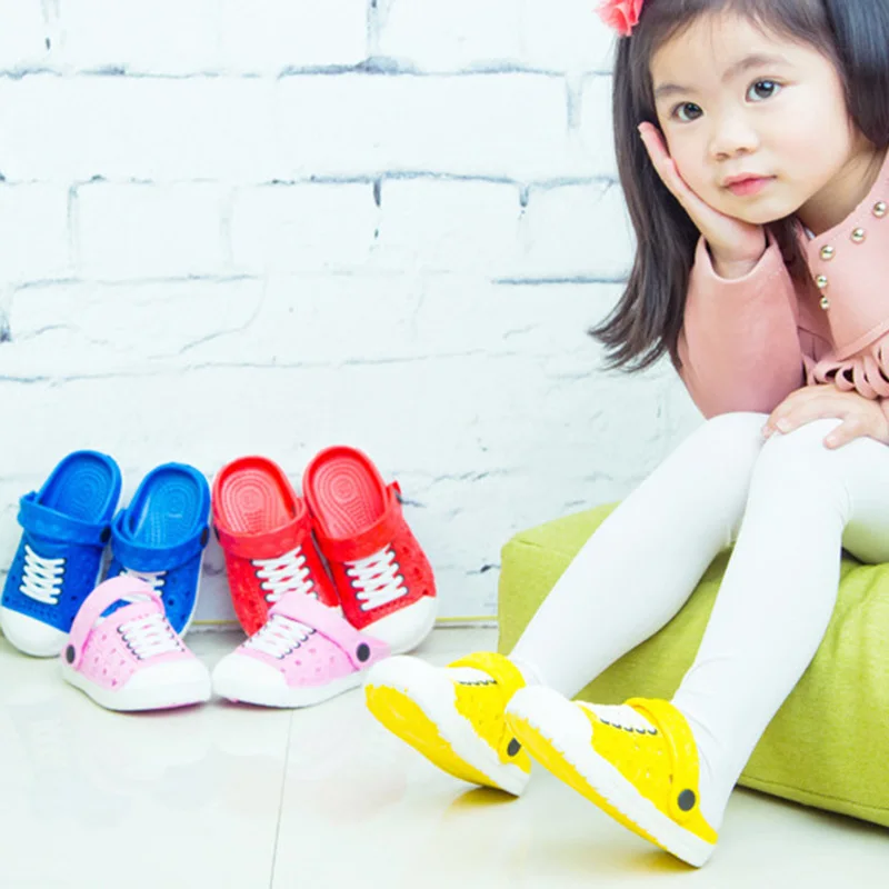 1 пара детских тапочек Сандалии Нескользящая дышащая летняя пляжная обувь YJS