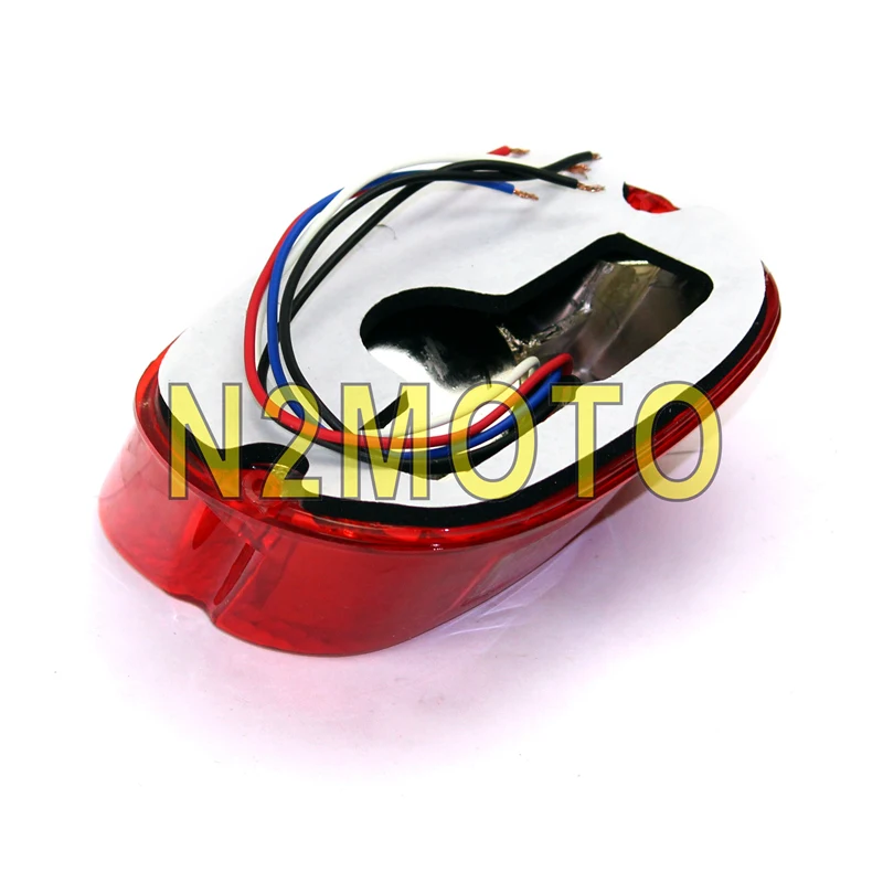 Красный мотоциклетный светодиодный задний светильник тормозной для Harley Sportster