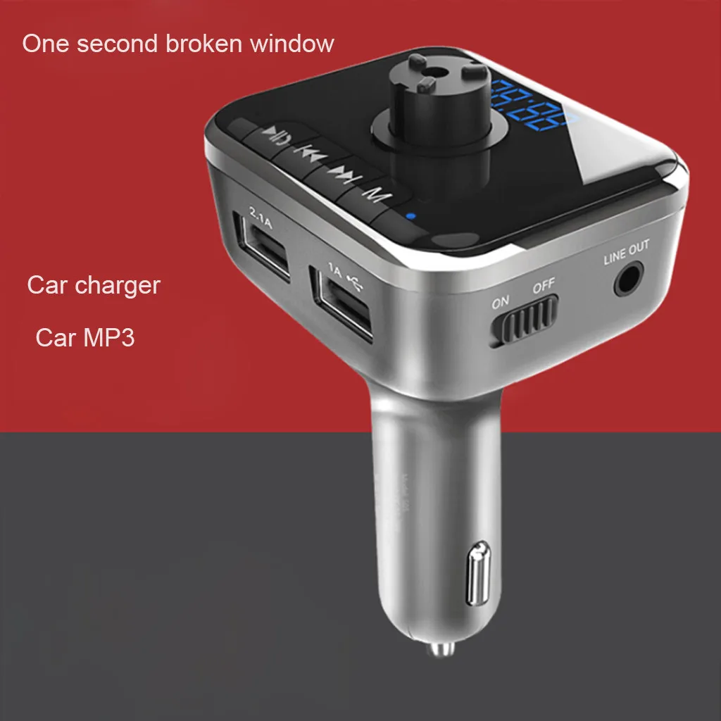 Автомобильное зарядное устройство EPULA U Disk/tf карта музыкальный Bluetooth плеер fm