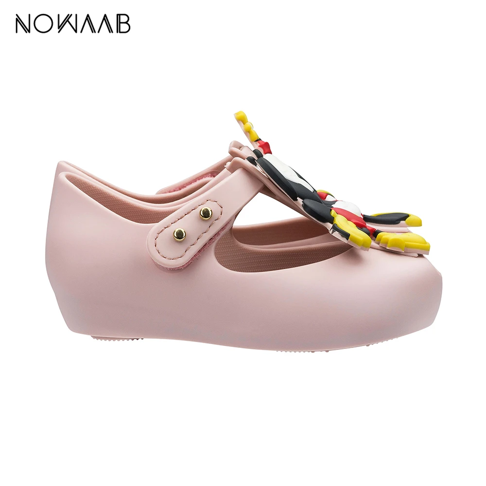 Мини Melissa Ultragirl + Twins III Новинка лета 2019 прозрачная обувь для мальчиков и девочек