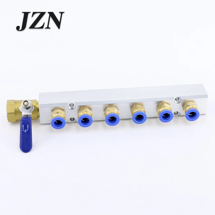 Многотрубочный газовый блок распределитель распределительной схемы Раздельный