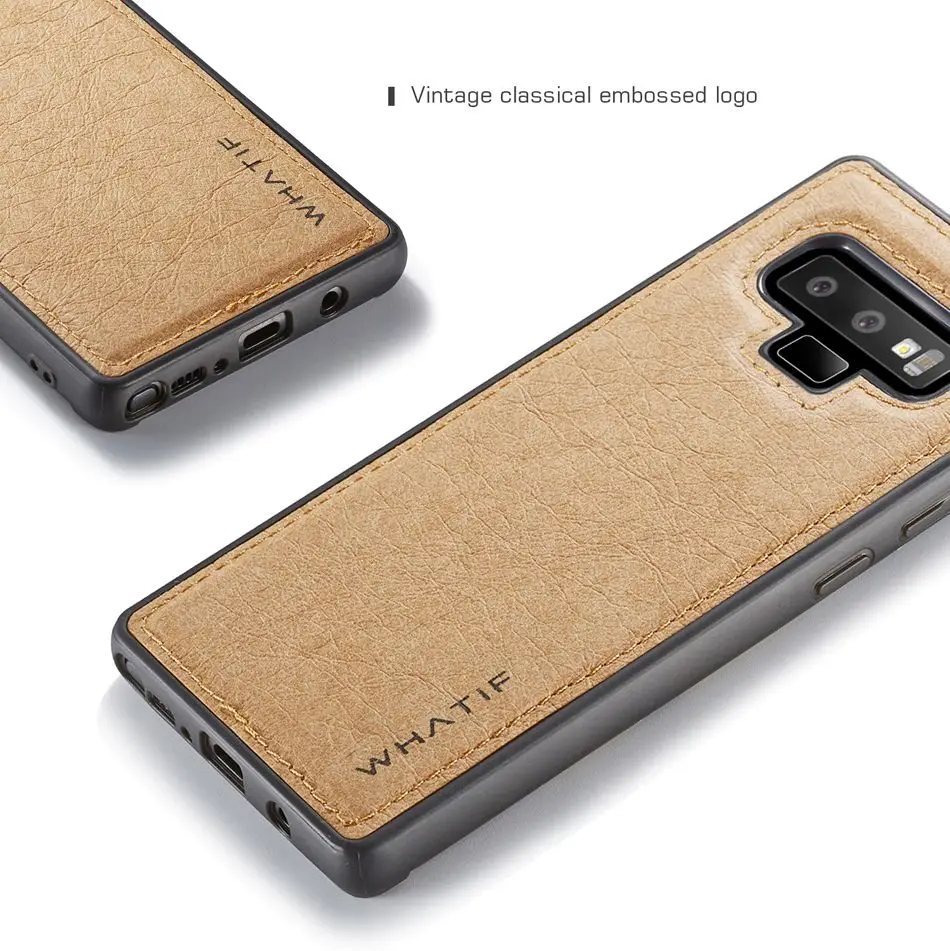 Водонепроницаемый чехол из крафт-бумаги для Samsung Galaxy Note 9 задняя крышка сумка