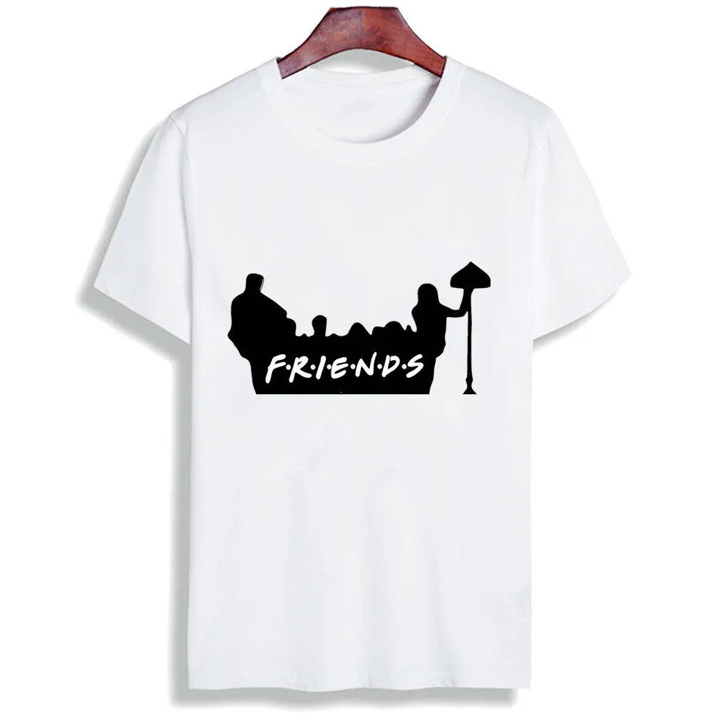 Skipoem забавная футболка для мужчин с надписью ТВ шоу Friends (цитата из хлопка круглым