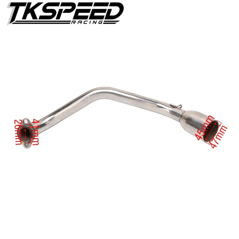 32mm GY6 Scooter Moto Modified Exhaust Pipe Muffler Also Be Used For YAMAHA Jog Force Cygnus Resemble Yoshimura|muffler tail|pipe carbonmuffler pipe