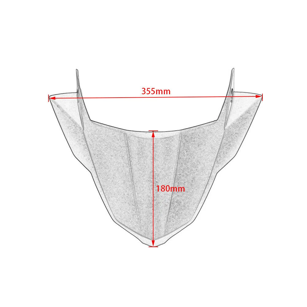 Motorcycle Black Fly Screen Beak Cowl Protector Cover For Yamaha MT09 FZ09 MT 09 FZ 09 MT-09 FZ-09