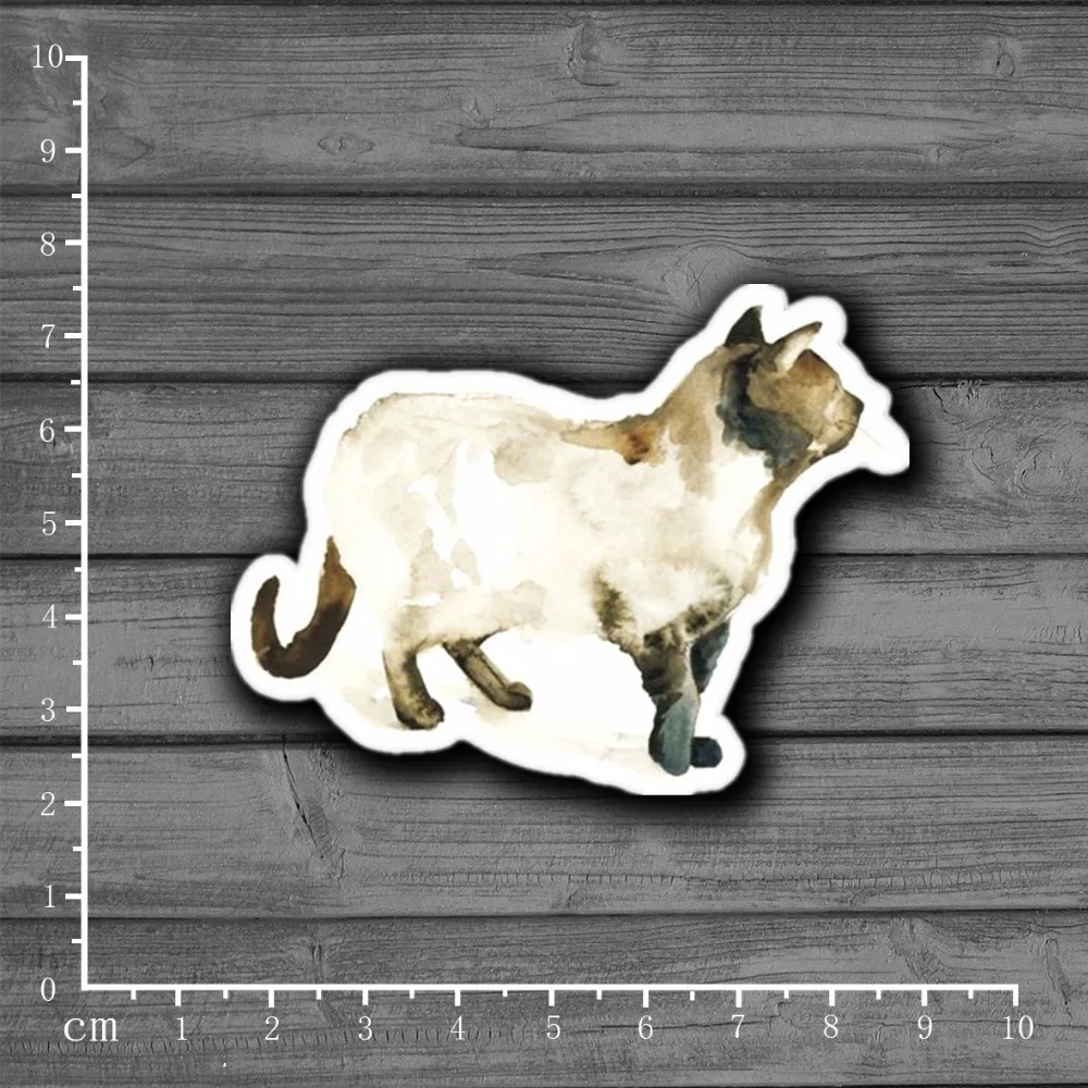 Боковой Сиам! Канцелярские Граффити стикер Декор Для Ablum скрапбукин ноутбук