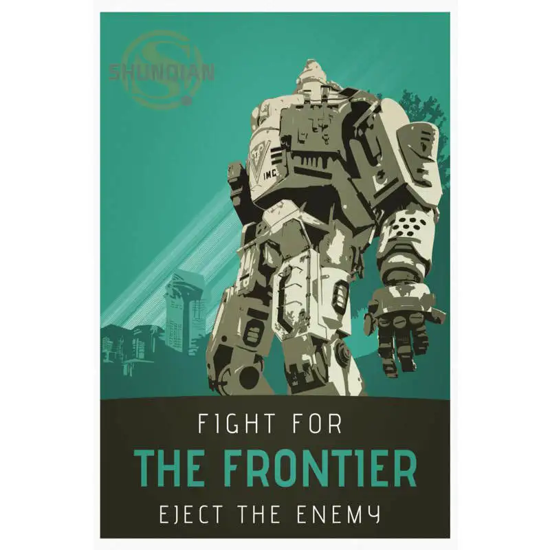 Новый титановый плакат на осень атласный Плакат заказ с изображением титана