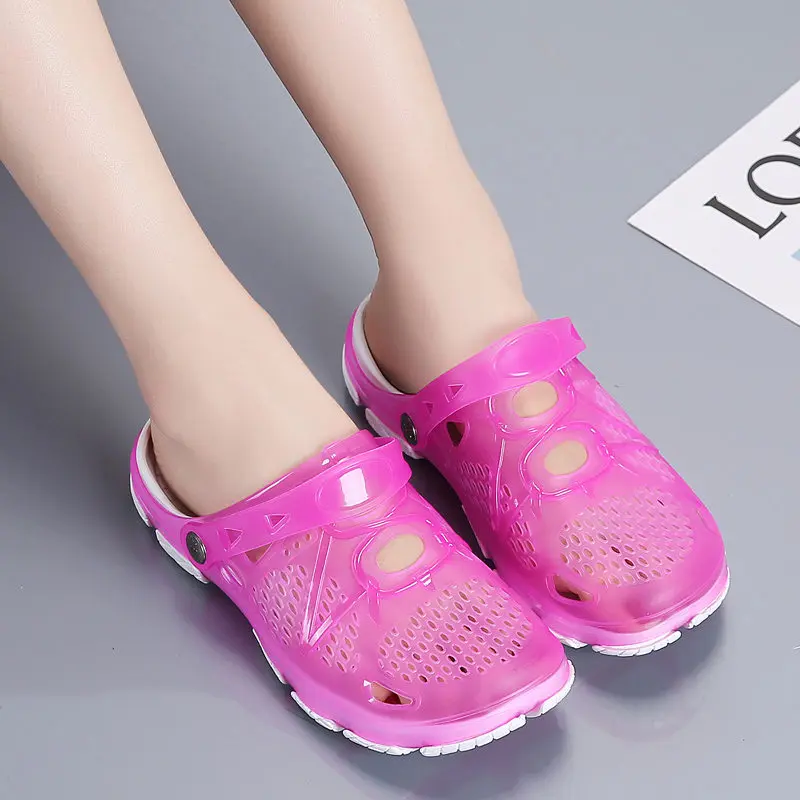 X 2020 Лидер продаж Летняя мода Обувь для сада на плоской подошве Женские пляжные