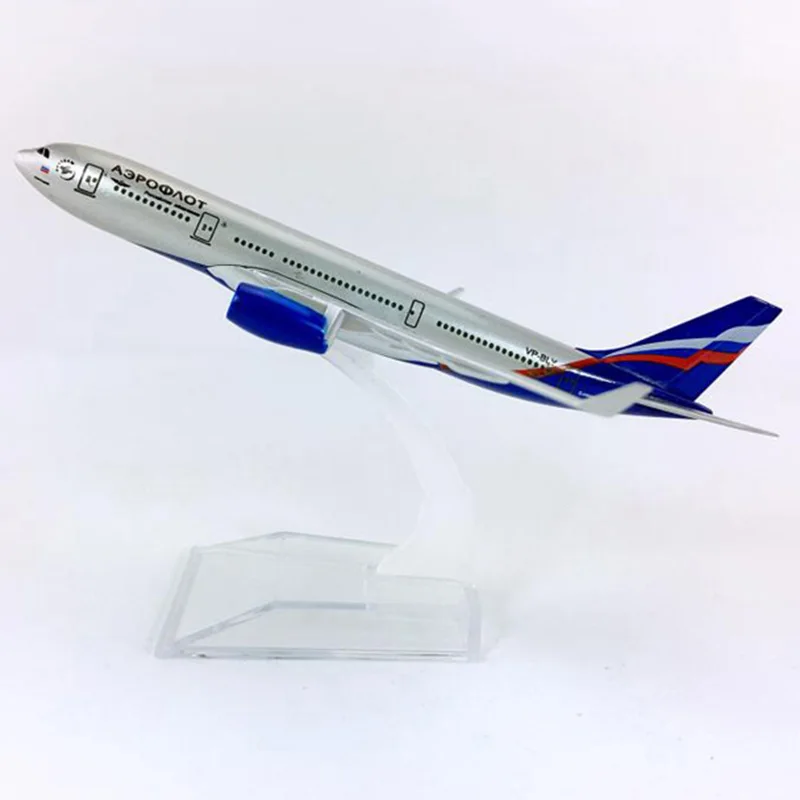 1:400 Air Россия самолет Airbus A330-200 Модель W база 16 см СПЛАВ самолет Самолет Авиакомпания коллекционный дисплей коллекция игрушек
