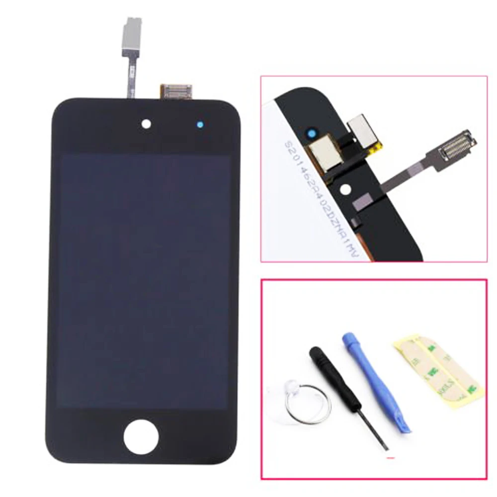 Sinbeda 100% протестированный ЖК экран для iPod Touch 4 го 4G кодирующий преобразователь