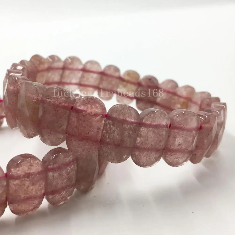 Purple Crystal G8370 Граненый лазурит авантюрин Лабрадорит Опал Кристалл Flourite Jaspe Unakite продолговатые бусины стрейч браслет WFH482 - Окраска металла: Purple Crystal G8370