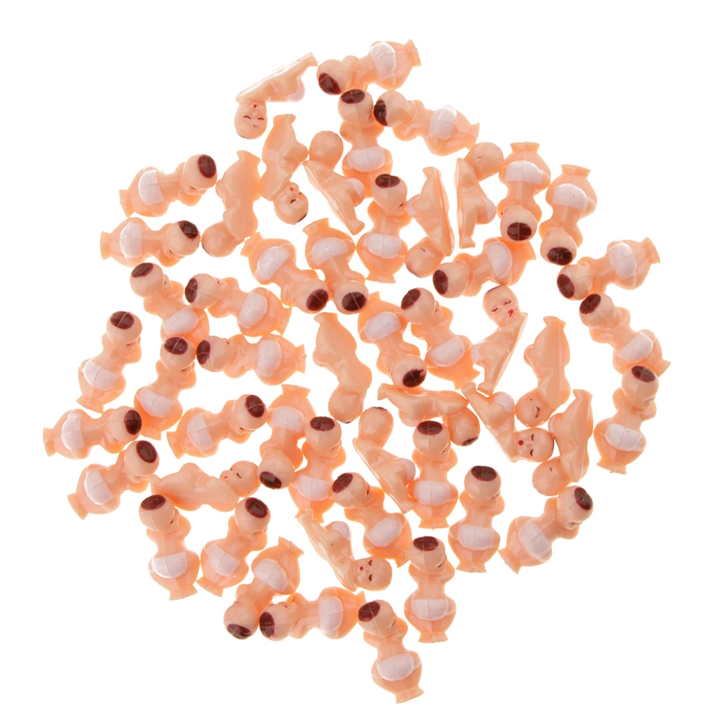 

50pcs Pack Newborn Baby Doll Accessories Realistic Toy For Kids Party