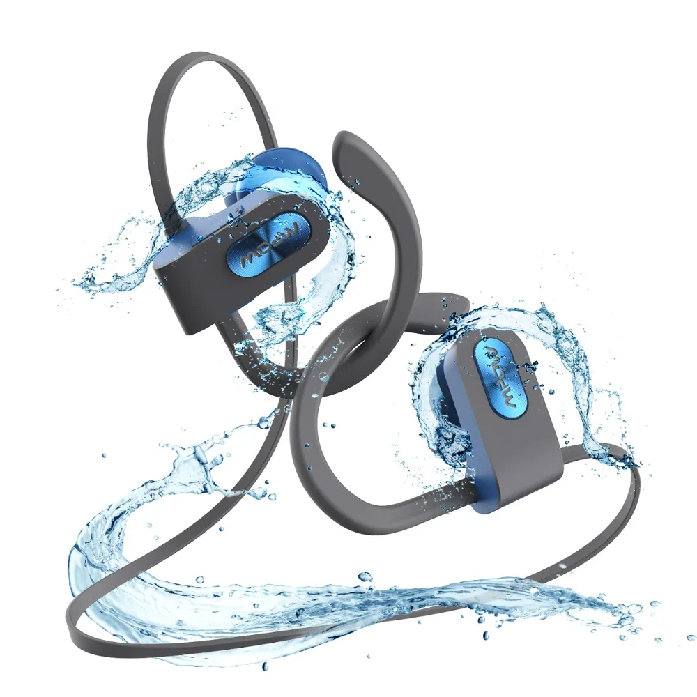 Mpow пламя Bluetooth 4,1 IPX7 водонепроницаемые наушники шумоподавление Гарнитура Встроенный микрофон ушной крючок для телефона iPhone huawei Xiaomi