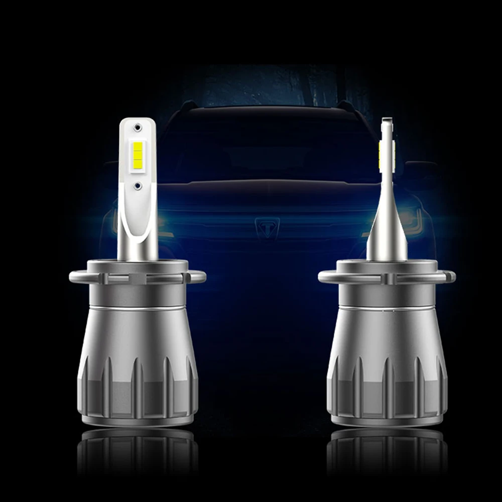 Новинка 2019 автомобильные фары для освещения 6000K 40W 4800lumenS7 светодиодные лампы фар