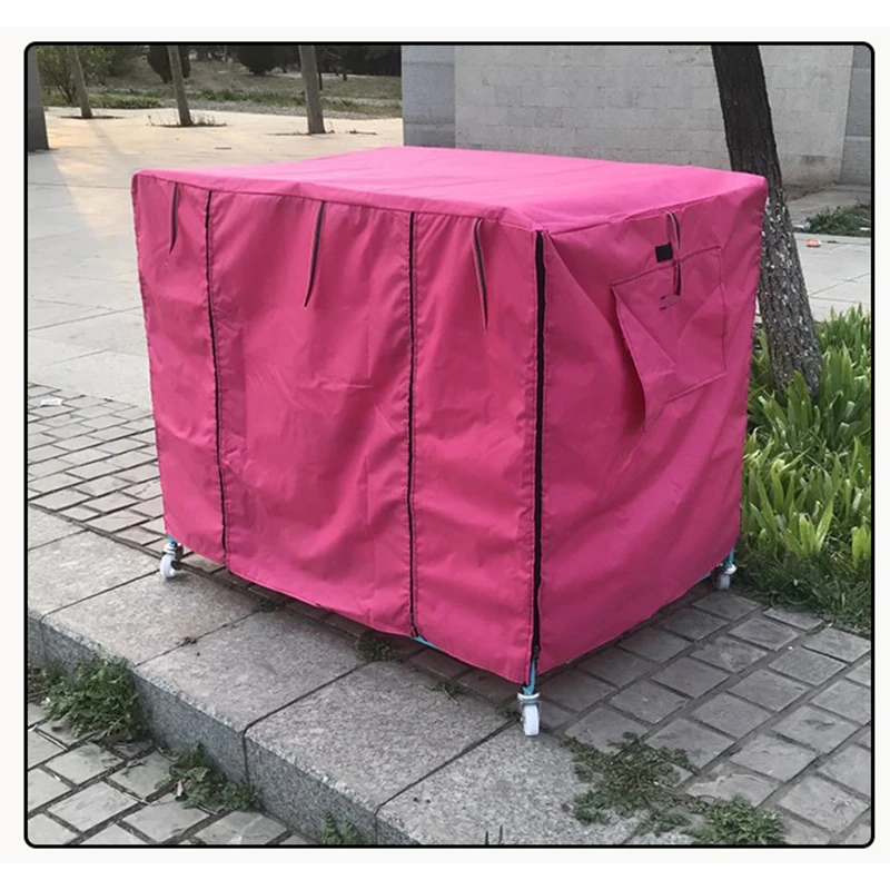 PAWZRoad чехол для клетки для собак, водонепроницаемый нескользящий Твердый чехол для кошек, собак, питомника, складной, моющийся, для путешествий, дрессировки, товары для собак