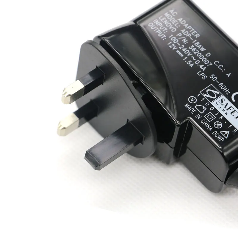 Big Promotion ADP-18AW D 18W 12V 1.5A 30 Pin UK Tablet Charger For Lenovo IDEAPAD S1 K1 36200007 Power Cord | Компьютеры и офис