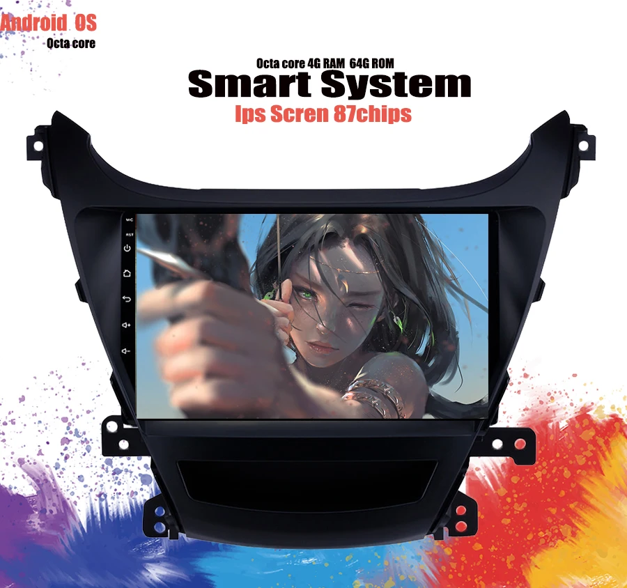 Android 10 0 6 Гб RAM автомобильный DVD плеер GPS навигация головное устройство для Hyundai