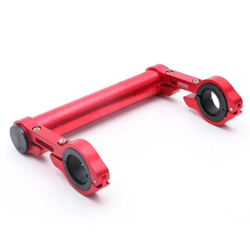 15cm Red 10 см/20 см, держатель для велосипеда MTB, Удлинительный держатель для велосипеда, держатель для ручки из алюминиевого сплава, аксессуары для велоспорта - Цвет: 15cm Red