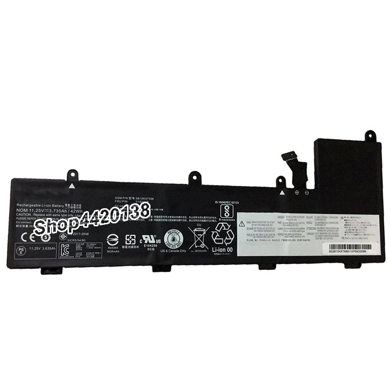 7xinbox 42Wh 3735mAh 11 25 V подлинный 01AV443 01AV442 00WH043 SB10K97596 Аккумулятор для ноутбука Lenovo Yoga 11E