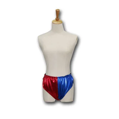 B-short Отряд Самоубийц Harley Куинн косплей костюм футболка пальто куртка набор аксессуаров серьги ошейник ремень Golve - Цвет: B-short