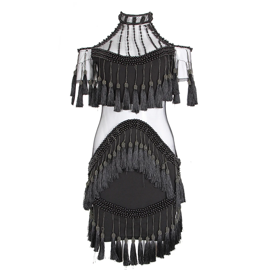 Платье женское розовое с кисточками ручной работы бусинами опт 2020|runway dress|dress fashion