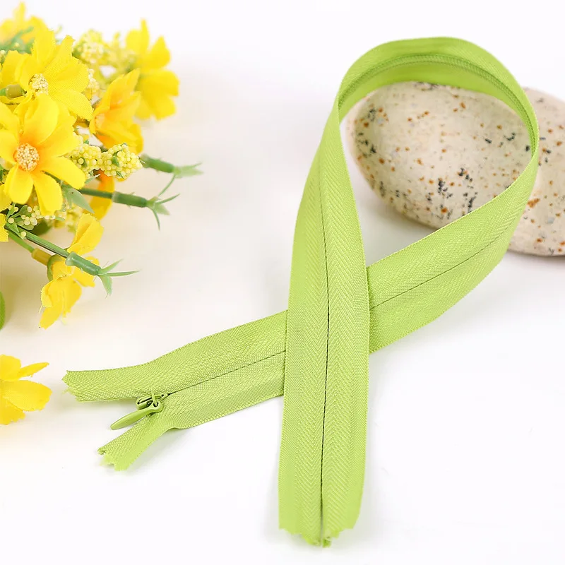 10 шт Meetee 3 #20 см 40 50 60 змейки невидимки DIY нейлоновая застежка молния для шитья