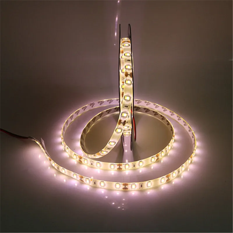 Водонепроницаемая светодиодная лента IP65 1/2/3/4/5 м 5630 SMD 12 в пост. Тока 60