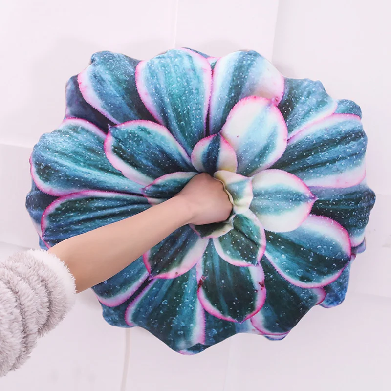 

Fleshy Plant Simulation Pillow for Sofa In Bed Living Room Plush Toy Sleeping Pillow Cushion