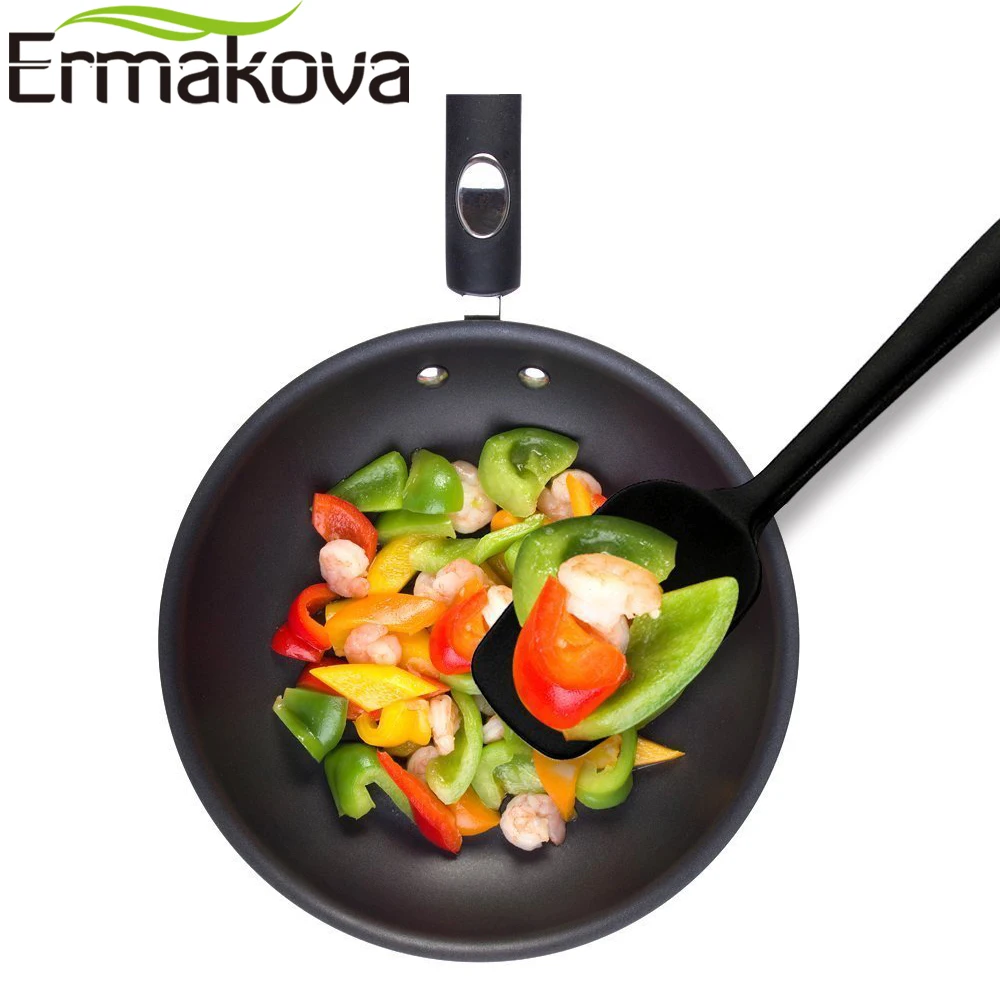 ERMAKOVA 3 шт./компл. силиконовый Шпатель Посуда набор для выпечки смешивания Кондитерские инструменты термостойкий антипригарный Кухня Пособия по кулинарии посуда