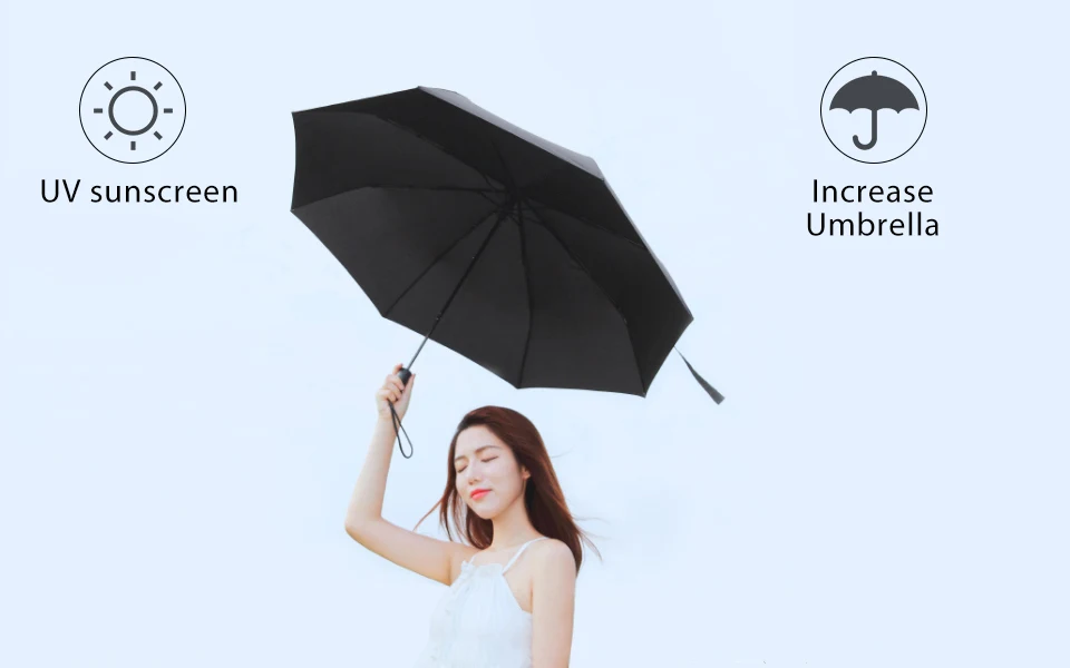 Xiaomi Mijia Home LSD Um-brella три цвета на выбор Мода УФ