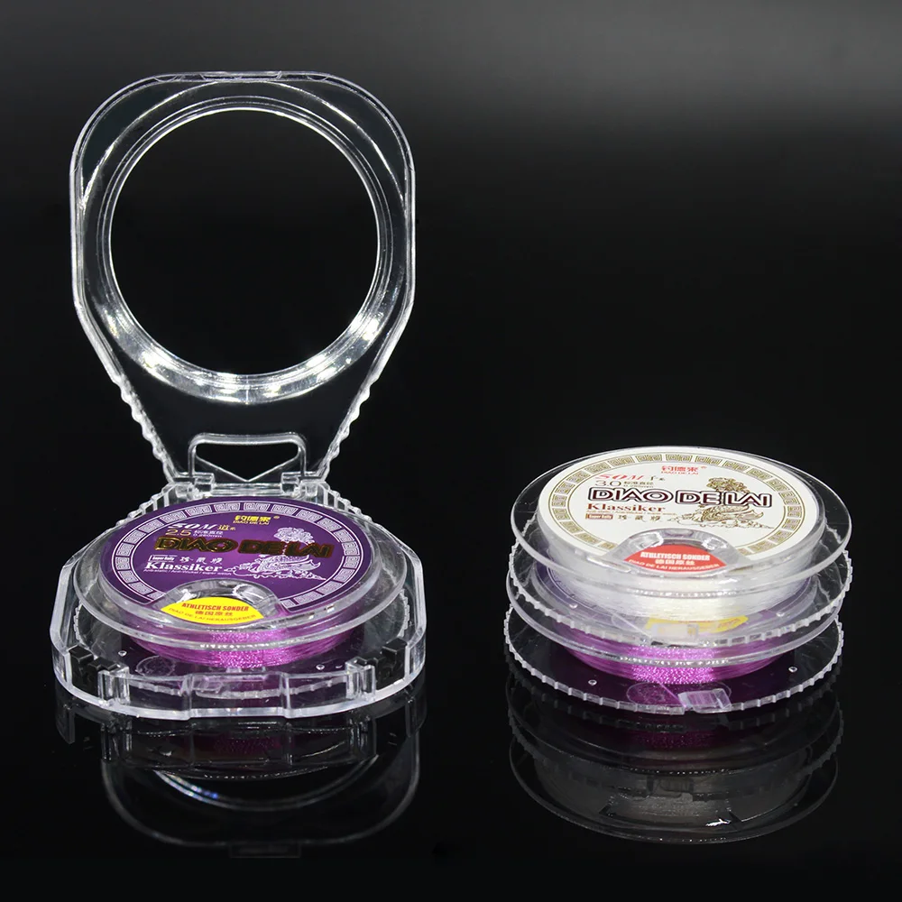 Рыболовная леска FDDL сверхпрочная нейлоновая для ловли карпа 50 м основное