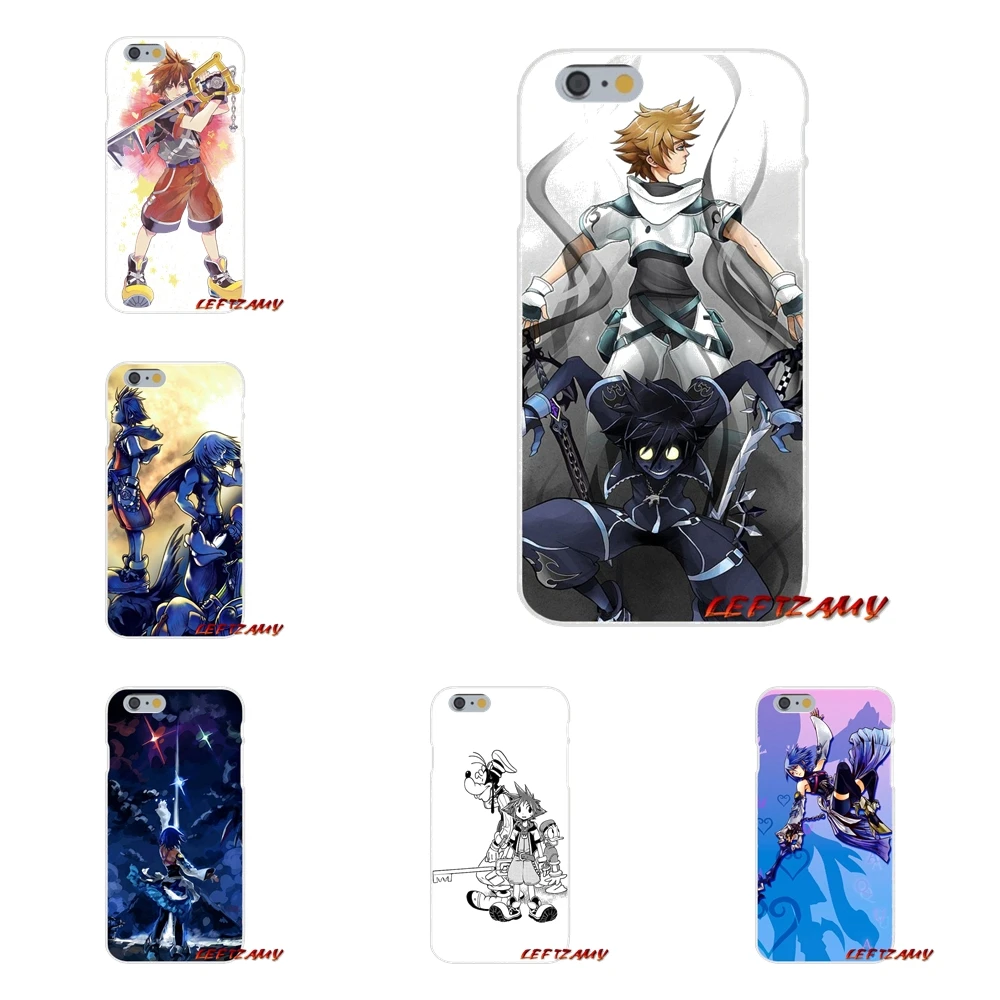 Kingdom Hearts Cool Best для iPhone X 4 4S 5 5S 5C SE 6 6S 7 8 Plus Аксессуары чехлы
